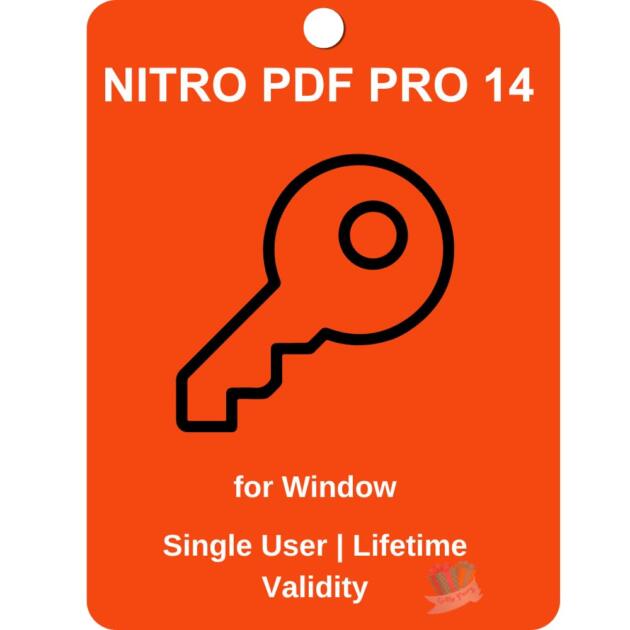 Nitro PDF Pro 14 | Advanced PDF Editing, OCR & eSign Tools | Convert Combine PDF | Single User Lifetime License