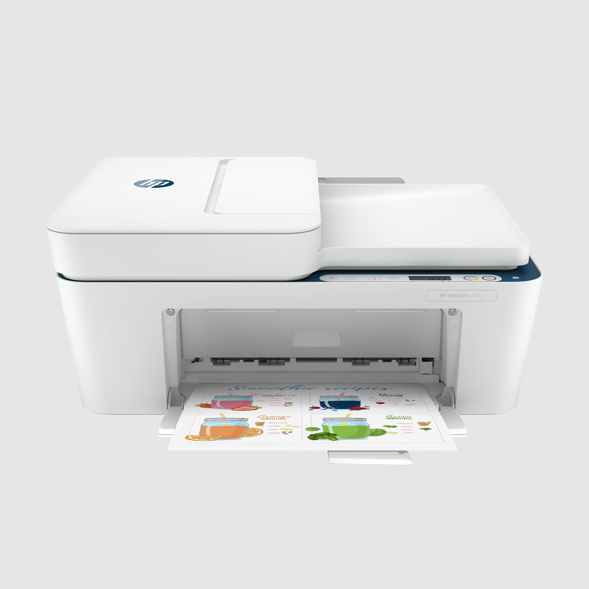 Deskjet 4123 Printer, Automatic Document Feeder, Copy, Scan, USB, Simple Setup Smart App, Ideal for Home. - Image 2