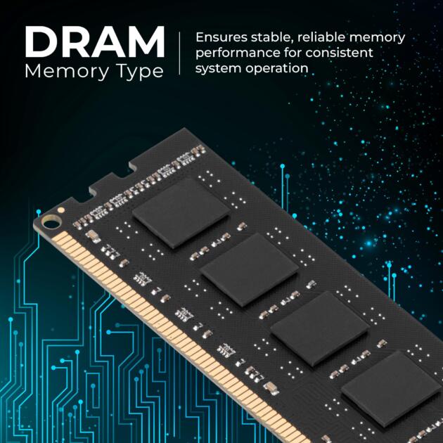 Zebronics 8GB DDR3 RAM for PC, 1600MHz, Low Power Consumption, High Stability Performance (D30816A)