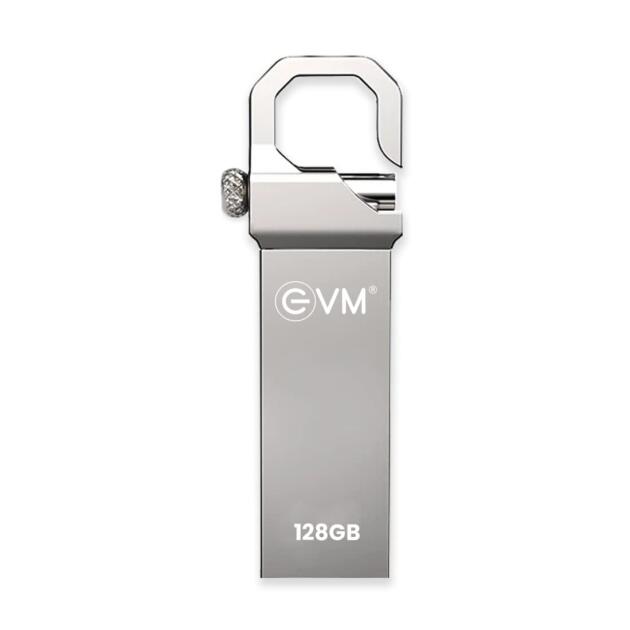 EnStore 128GB USB 2.0 High-Capacity Durable Metal Flash Drive | Dependable 15MB/s Read|Rugged Premium Metal Body | Seamless Plug & Play | Laptop Desktop Car Stereo |10 Years Warranty (PD/128GB)
