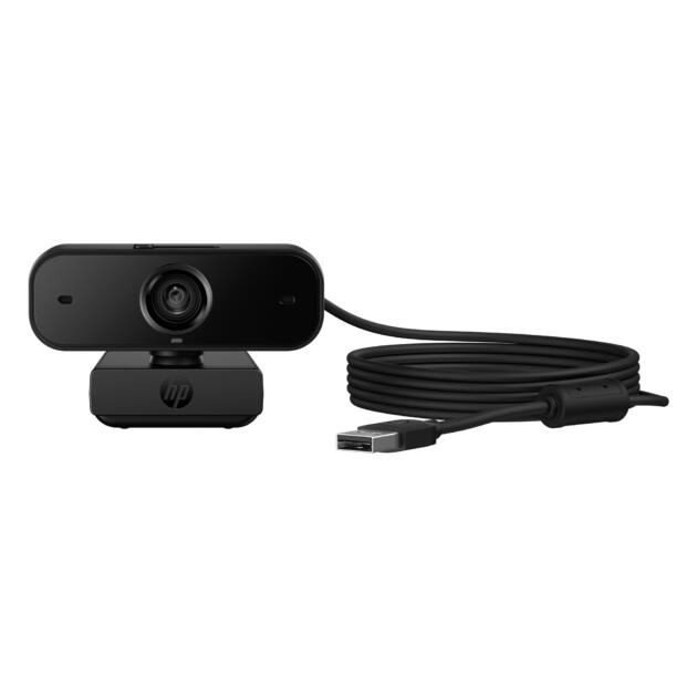 430 FHD Webcam, 2MP, Portable Plug-and-Play Webcam with Dual mics and auto Adjustment