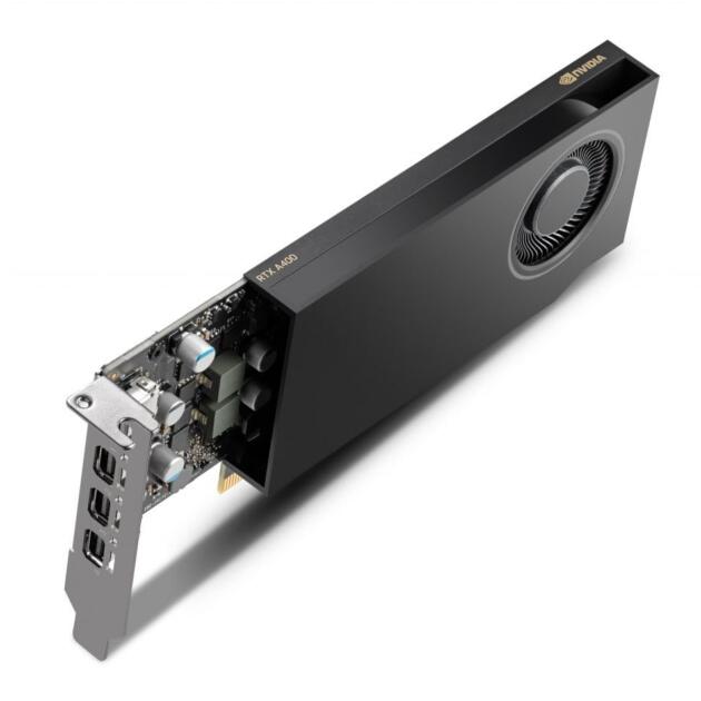 PNY NVIDIA RTX A400 4GB GDDR6 64-bit PCI Express Gen 4 Gaming Graphic Card - VCNRTXA400-SB