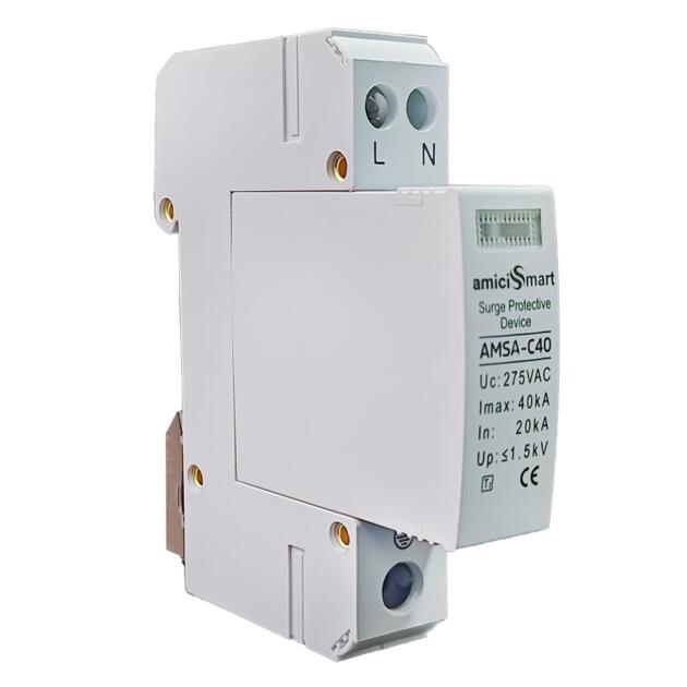 AC Surge Protector, 2-Pole 20KA~40KA 275V SPD
