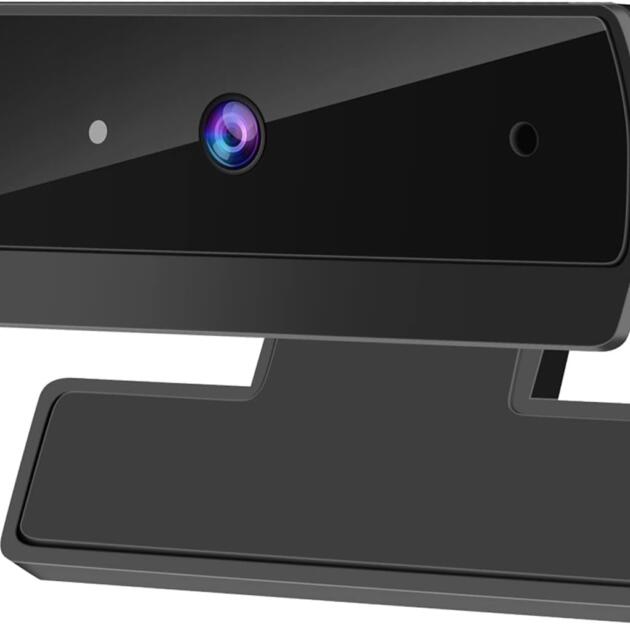 Lipzie Full HD 1080P USB Webcam with Built-in Microphone, Plug & Play Fixed Focus Camera, Wide Angle Webcam for PC & Laptop, Video Calls, Online Classes, Meetings, Streaming & Remote Work