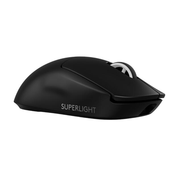 PRO X SUPERLIGHT 2 Wireless Gaming Mouse, LIGHTFORCE Hybrid Switch, The Lightest Weight in Our History, 2.1 oz (60 g), LIGHTSPEED HERO2 Sensor, POWERPLAY Wireless Charging, Compatible with G-PPD-004WL-BK Black, Wireless, Genuine Product in Japa