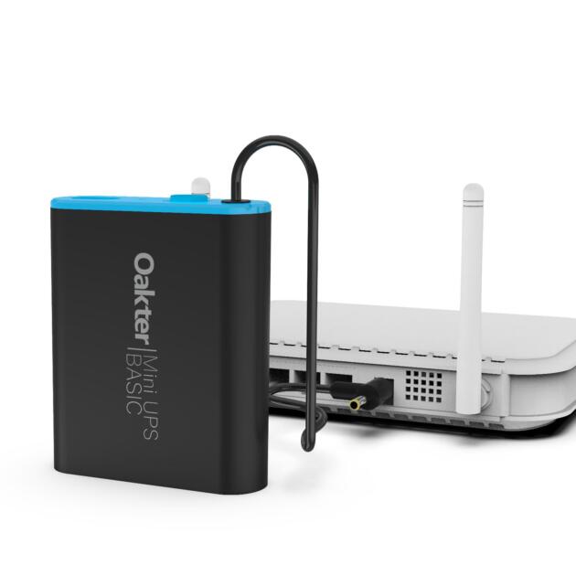 Mini UPS Basic for WiFi Router Broadband Modem | Supports 12V-2A Routers. Backup Upto 3 Hours | WiFi Router UPS Power Backup During Power Cuts| Current Surge & Deep Discharge Protection