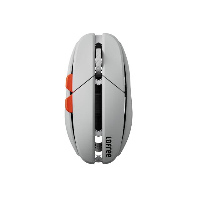 Hypace Ultra-Lightweight Wireless Gaming Mouse, 47g, PAW3950 Sensor, 40K DPI, 8K Polling Rate, Mg Alloy Frame, Tri-Mode(Bluetooth/2.4GHz/Wired), 100Hrs Battery for PC/Mac (Crayon Grey)
