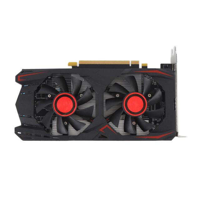 Zunate 6GB GDDR5 Graphics Card with Dual Fan Cooling, PCI Express 2.0 16X Gaming Video Card, 192Bit, HD Multimedia Interface, DVI VGA Ports, for PC and Linux