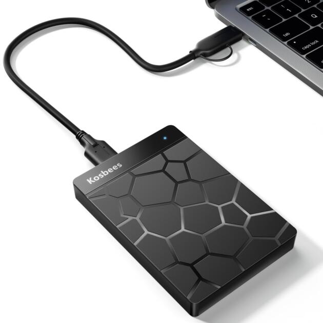 1 TB External Hard Drives,Portable Hard Drive for Windows,Ultra Slim External HDD Store Compatible with PC, MAC,Laptop,PS4, Xbox one, Xbox 360;Plug and Play Ready