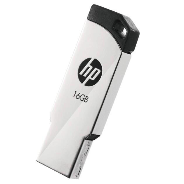 v236w 16GB USB 2.0 Pen Drive, Metal Silver