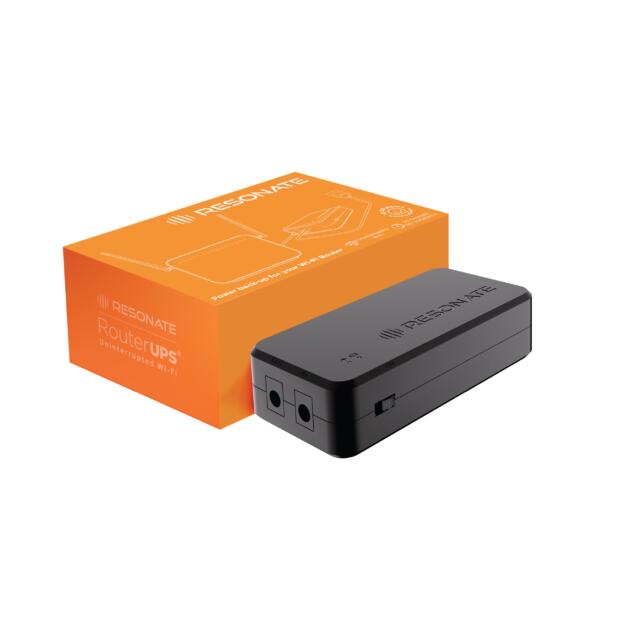 RouterUPS® Micro | Original Router UPS for 12V WiFi Router & Modem | Uninterrupted Power Backup Upto 4 Hours During Powercut | Compact Mini UPS with Intelligent Charging