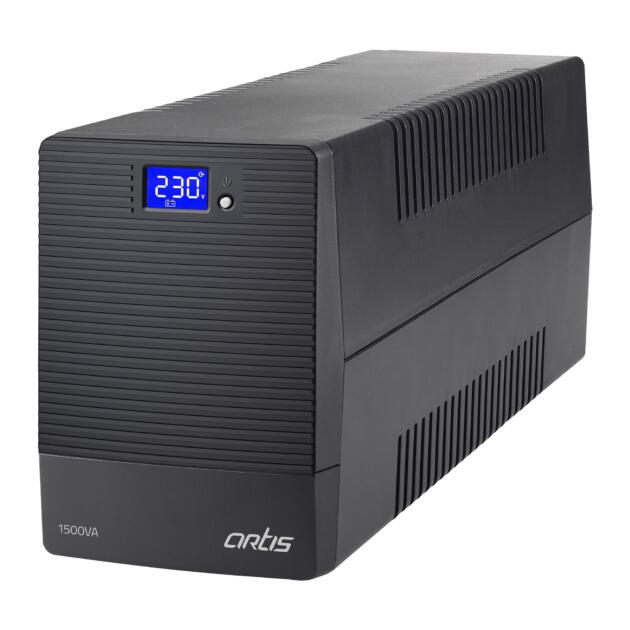 Powersafe 1500VA LCD Line Interactive UPS for Personal Computers, Desktop PCs, Laptops, Routers, Networking Devices and Gaming Consoles