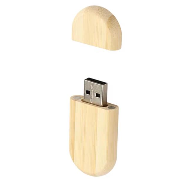 CleverlyGifted® 8GB Wooden USB Flash Drive | Eco-Friendly Pendrive with Cap | Stylish & Portable Storage Device for Office, School & Personal Use | High-Speed Data Transfer