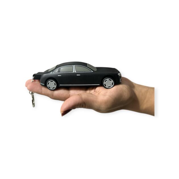 CleverlyGifted® 32GB 2.0 Luxury Car Design USB Flash Drive with Keychain, Black Sedan Shape, Novelty Storage Device, 2.0, Speed Upto 10mbps, Gift Item, Unisex, 1Pc