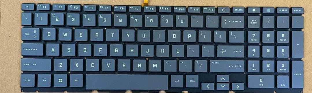 Keyboard Compatible for H-P Victus 15-FA 16-E with Backlight US Layout Keyboard