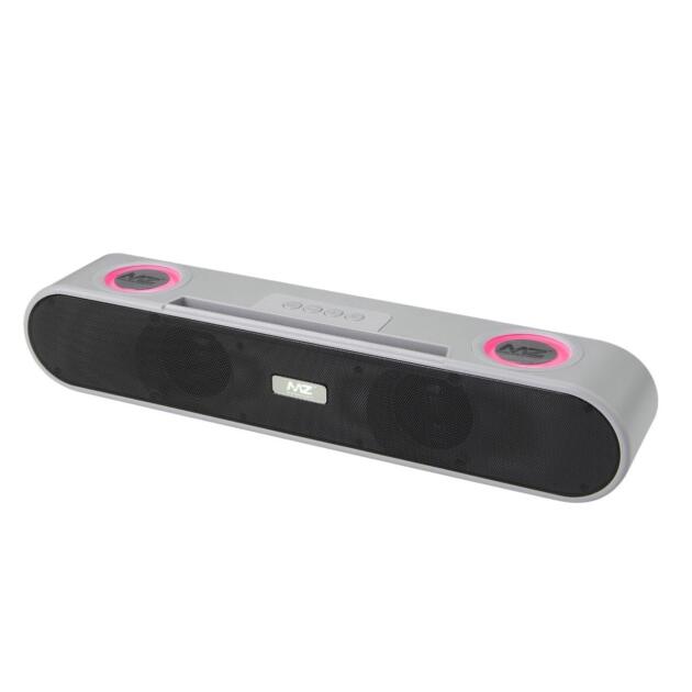 MZ M25VP Portable Home T.V. Soundbar with Dynamic Thunder Sound, High Bass, 10W Power Output & 2400mAh Rechargeable Battery
