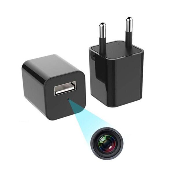 Smart USB Charger Camera – Full HD 1080p Cam | Motion Detection | No WiFi Needed | Loop Recording | 128GB Card Support | Charger Camera for Home, Office, Kids Safety 544