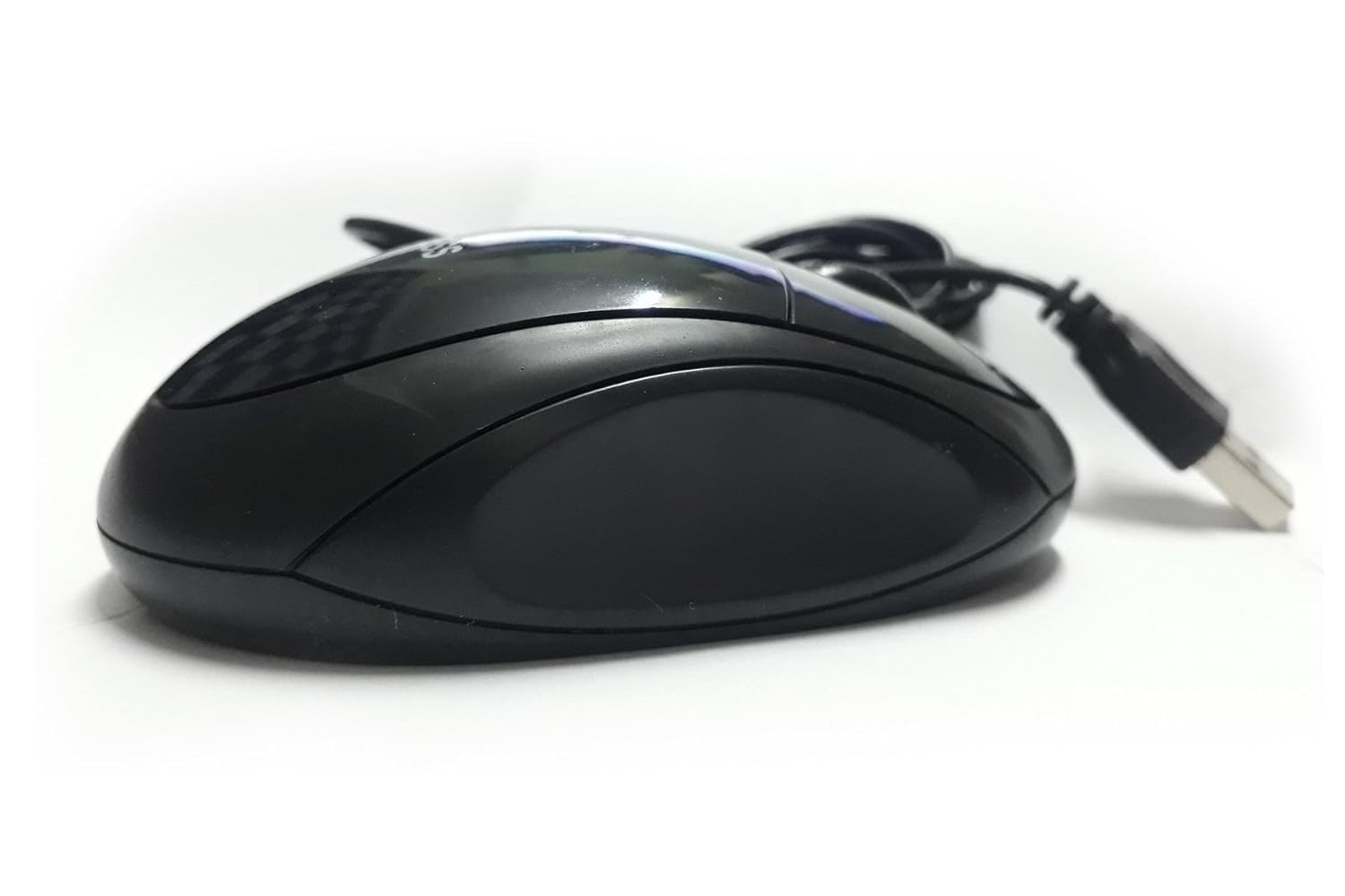 USB Optical Mouse, Black, Wired Computer Mouse with Long Cable, Ergonomic Design for Desktop PC and Laptop - Image 7