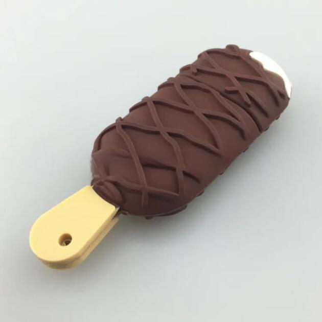 SippyTales~Cute Ice Cream Shape USB Flash Drive 2.0 | Chocolate Design Rubber Pendrive| High Speed, Waterproof, Plug & Play, Cartoon Memory Stick for Laptop, Car, Gift Use (32, GB)
