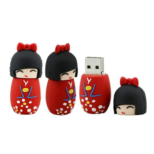SippyTales~Cartoon Character USB Flash Drive – PVC Material, Cute Figurine Pen Drive, High Speed Data Storage, Portable Memory Stick for Laptop, PC & Car Audio, 1pc (16, GB)