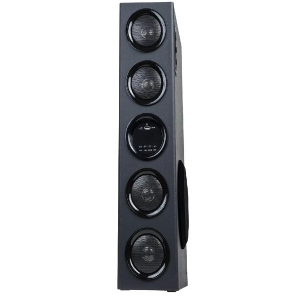 Bass Buzz Wireless Bluetooth Tower Speaker with Deep Bass |Portable Home Theater Audio System with USB, AUX & TF Card Support | Multi-Driver Stereo Sound Speaker for TV, Mobile, PC & Parties