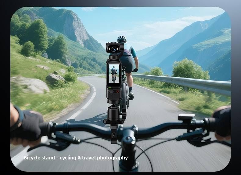 JB SUPAR Professional 3-Axis Handheld Gimbal Camera – Compact 4K-Style Video Camera with Stabilized Imaging, Flip Display & Built-in Audio - Image 5