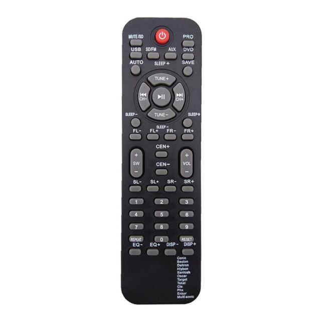 UN129 Compatible Home Theater Remote for Target-Takai-Santosh-Oscar-Deltron-Beston and Many More Assemble Chines Home Theater Remote