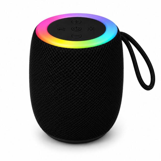 MoBo Portable Bluetooth Speaker with RGB LED Lights 800mAh