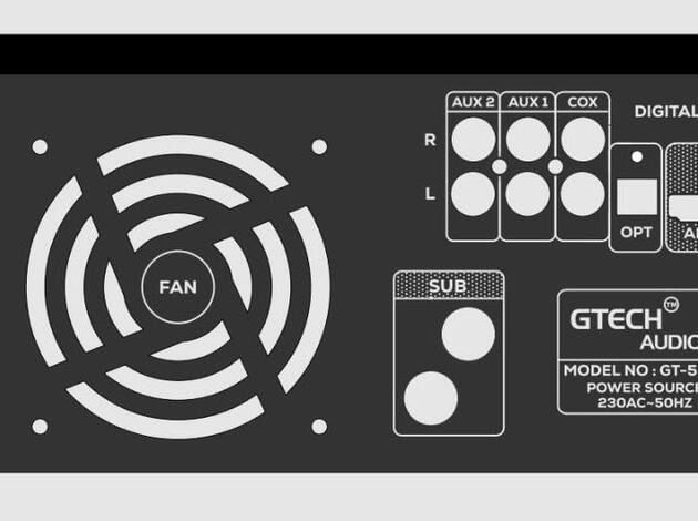 5.1 Amplifier Cabinet GT-5001 WITHOUT FRONTPANEL