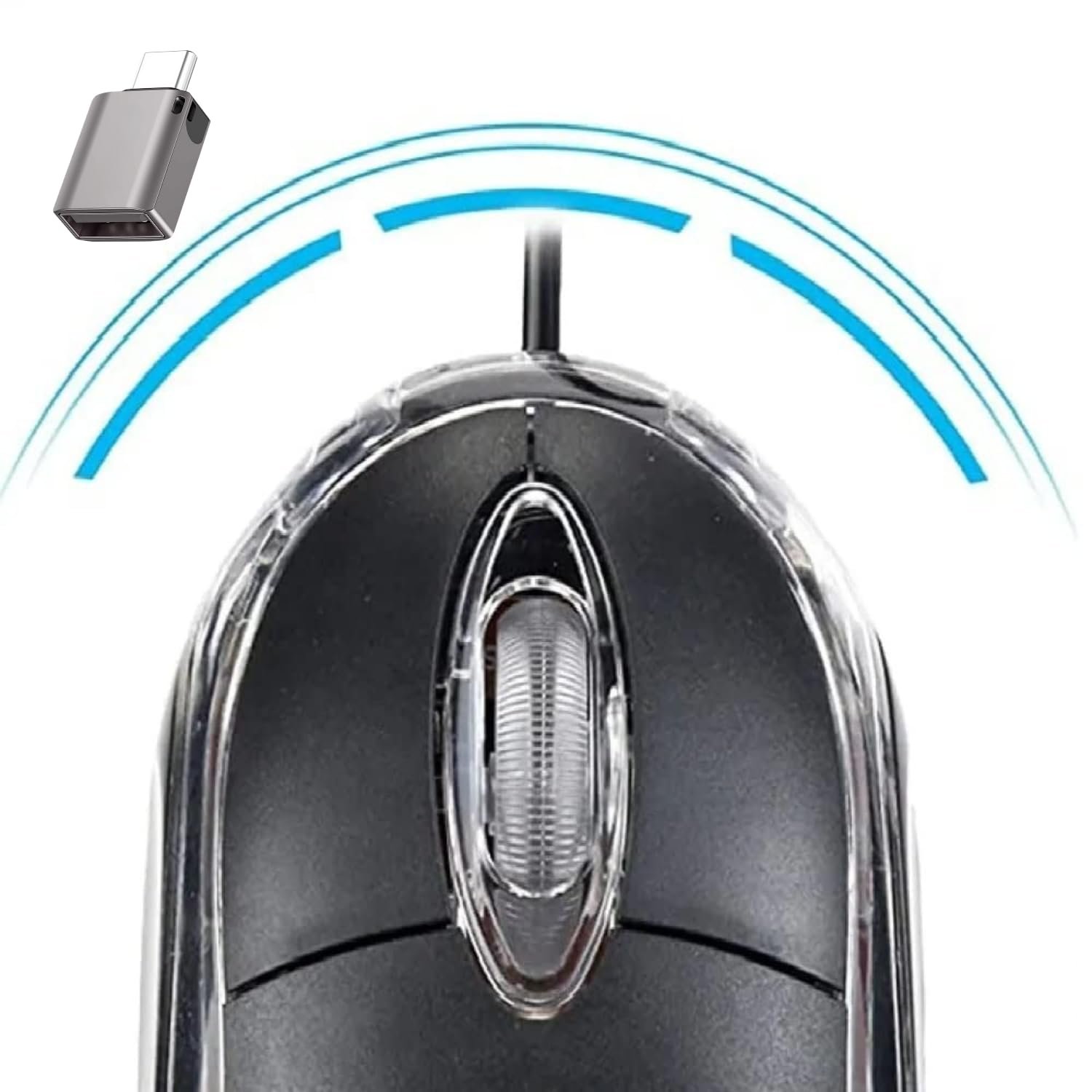 Type-C Mouse Auto Clicker with Type C Connector, Undetectable, Plug and Play, No Software Required, Works On Every Operating System, Works On Laptop, PC, Mac, Phone, Tablet - Image 6