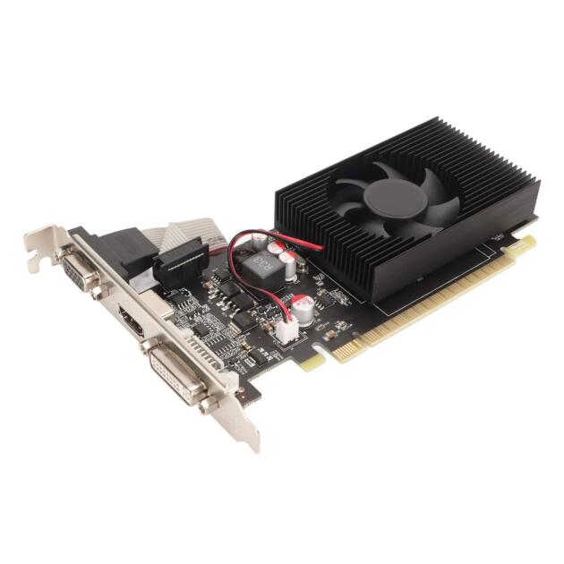 POWER X GT730 4GB DDR3 Graphics Card with VGA, HDMI and DVI Output for Office Work, Multimedia and Multi-Display Setups
