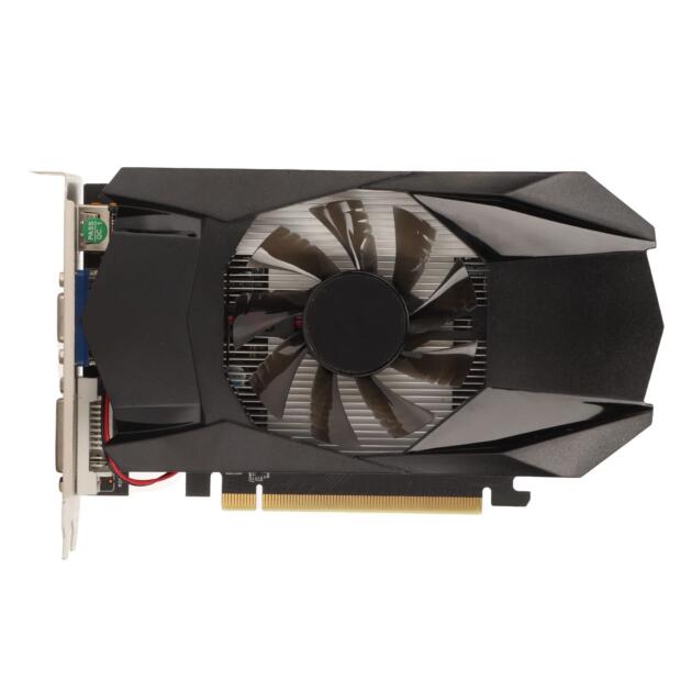 4G GDDR5 Graphics Card, 128bit 1000MHz Gaming Graphics Cards HD7670 PCI Express X16 2.1 Interface Desktop Gaming Video Card Supporting VGA/HDMI/DVI