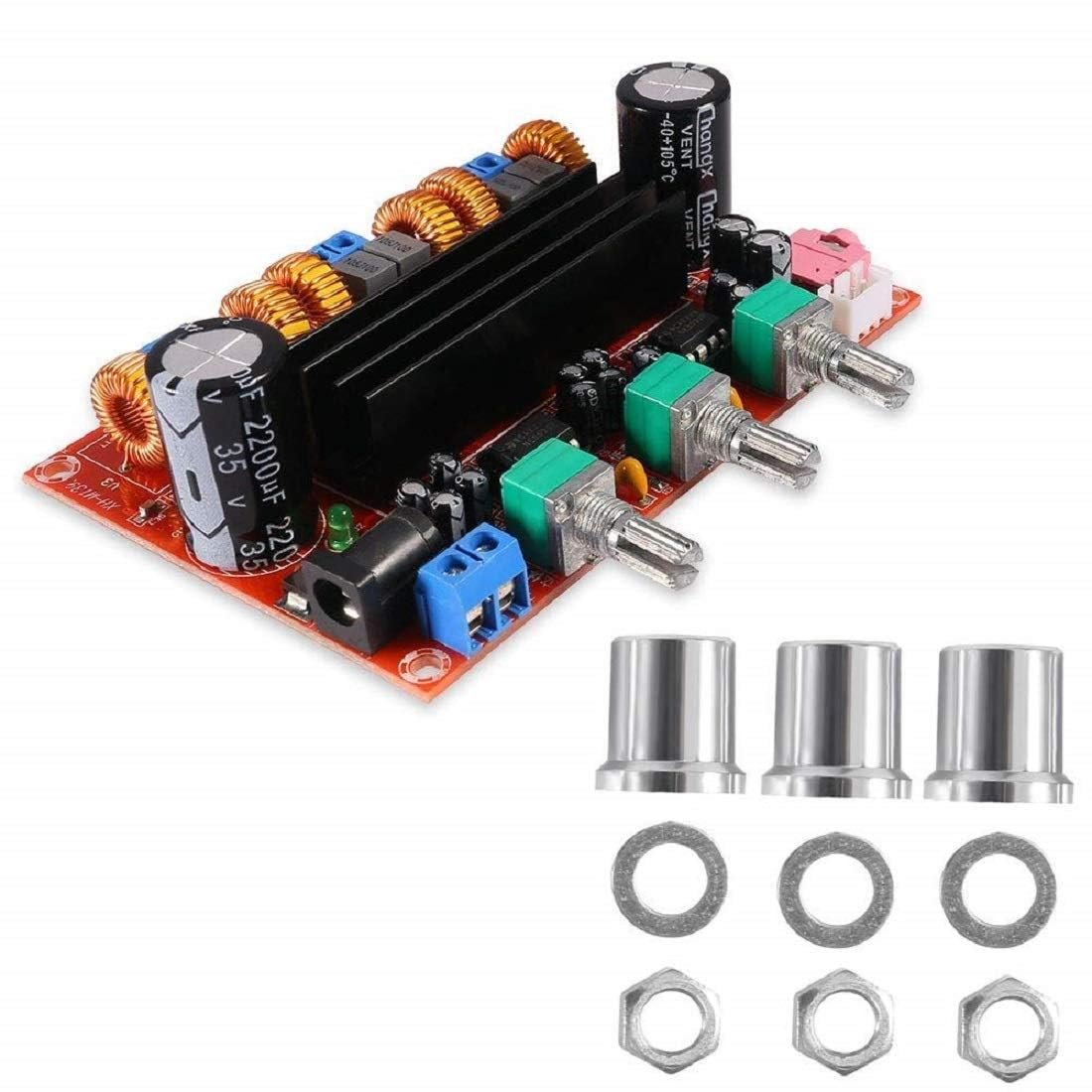 SP Electron DC 12V-24V TPA3116 D2 50W+50W+100W TPA3116 2.1 Channel Digital Subwoofer Amplifier Board - Image 2