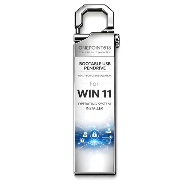 Bootable USB Pendrive for OS Installation | Windows 11 Compatible | System Repair & Recovery Flash Drive for Laptop & Desktop