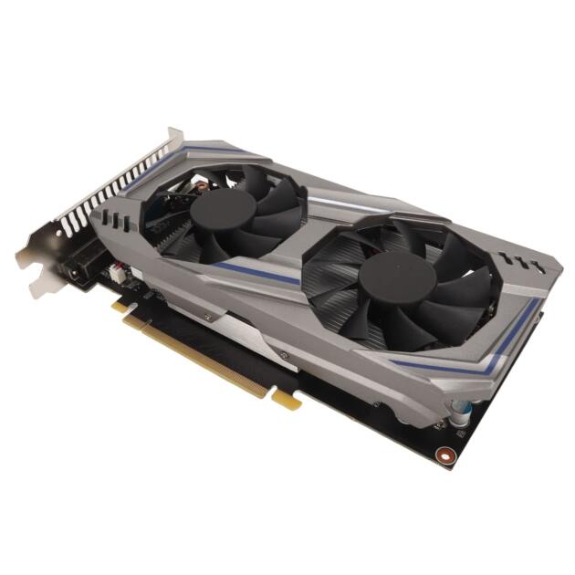 550Ti Graphics Card, 8GB GDDR5 128Bit Computer PC Gaming Graphic Card, Cooling Fan, PCI Express2.0, VGA, DVI, for DirectX11
