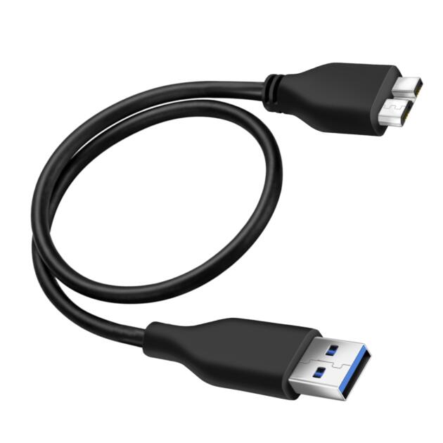 Micro USB 3.0 Cable A to Micro B for External Hard Drives