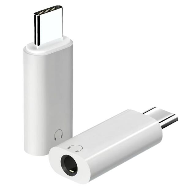 ® Type C to 3.5mm Headphone Jack Connector Built-in Hi-Fi DAC
