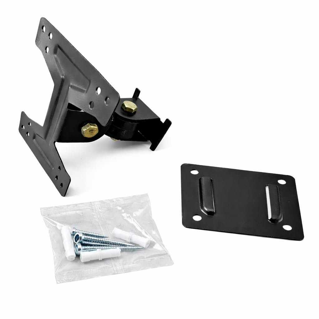 TECHNOQUERY TV Stand Universal Slim Tilt & Swivel Full Motion TV Wall Mount Bracket for 14-26 Inch PC Monitor TFT LCD LED Plasma OLED Flat Curved Screen TVs, VESA 50x50mm 100x100mm 33Lbs - Image 3