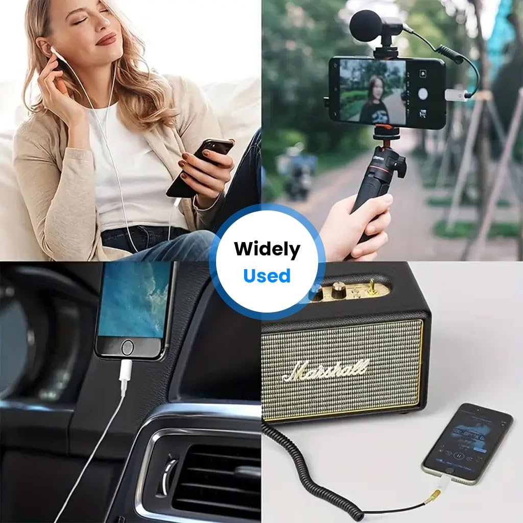 ® Type C to 3.5mm Headphone Jack Connector Built-in Hi-Fi DAC - Image 7