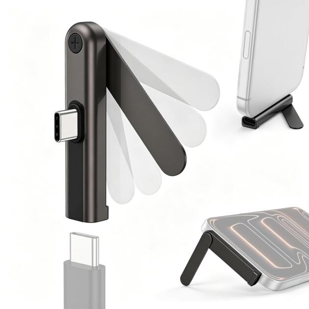 Verilux® 2 in 1 Type C Connector with Phone Stand, PD 240W USB C Adapter