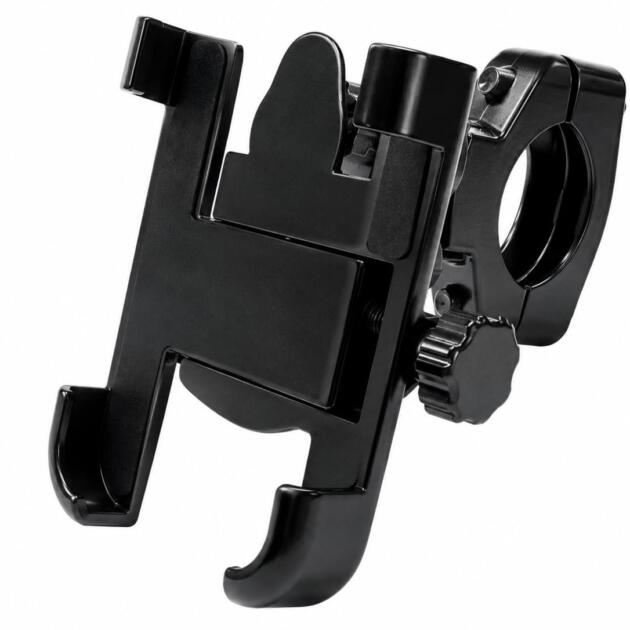 360° Rotating Bike Mobile Holder for Bicycle & Motorcycle | Universal Smartphone Mount | Strong Grip Handlebar Phone Stand | Adjustable Alloy Mobile Holder for Navigation & Hands-Free Riding